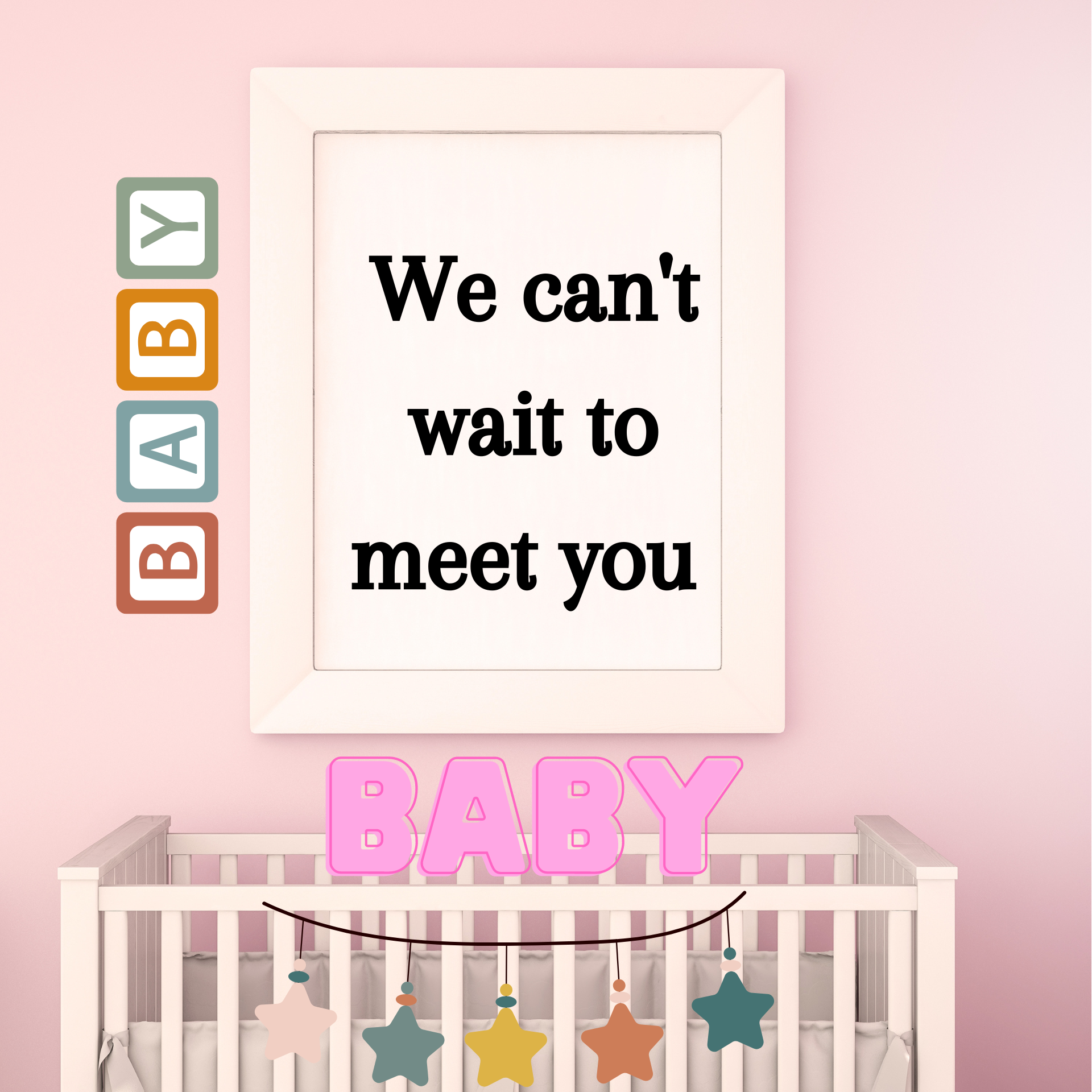 Baby Announcement Board Ideas
