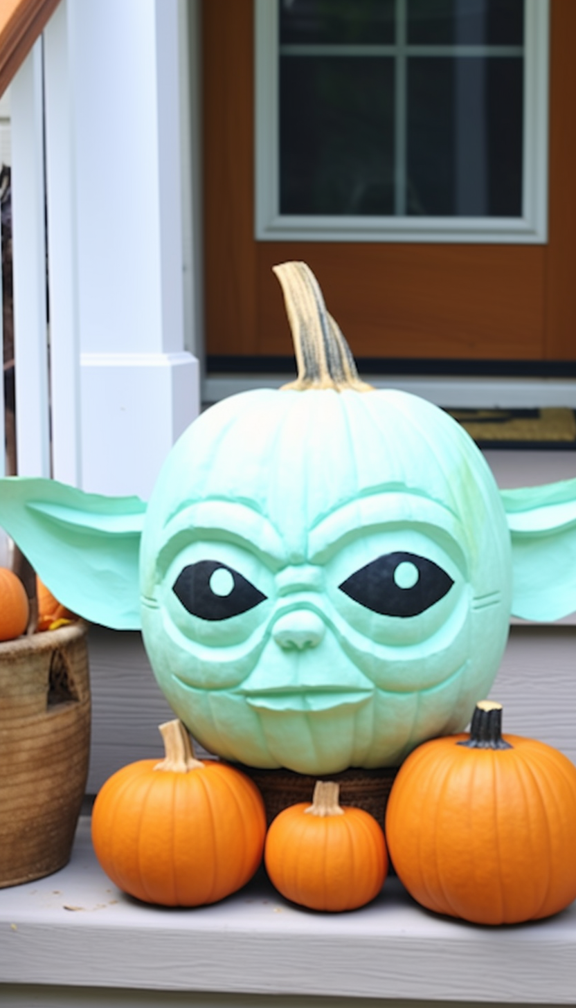 Pumpkin Carving Ideas Baby Yoda - Baby Parents Tips