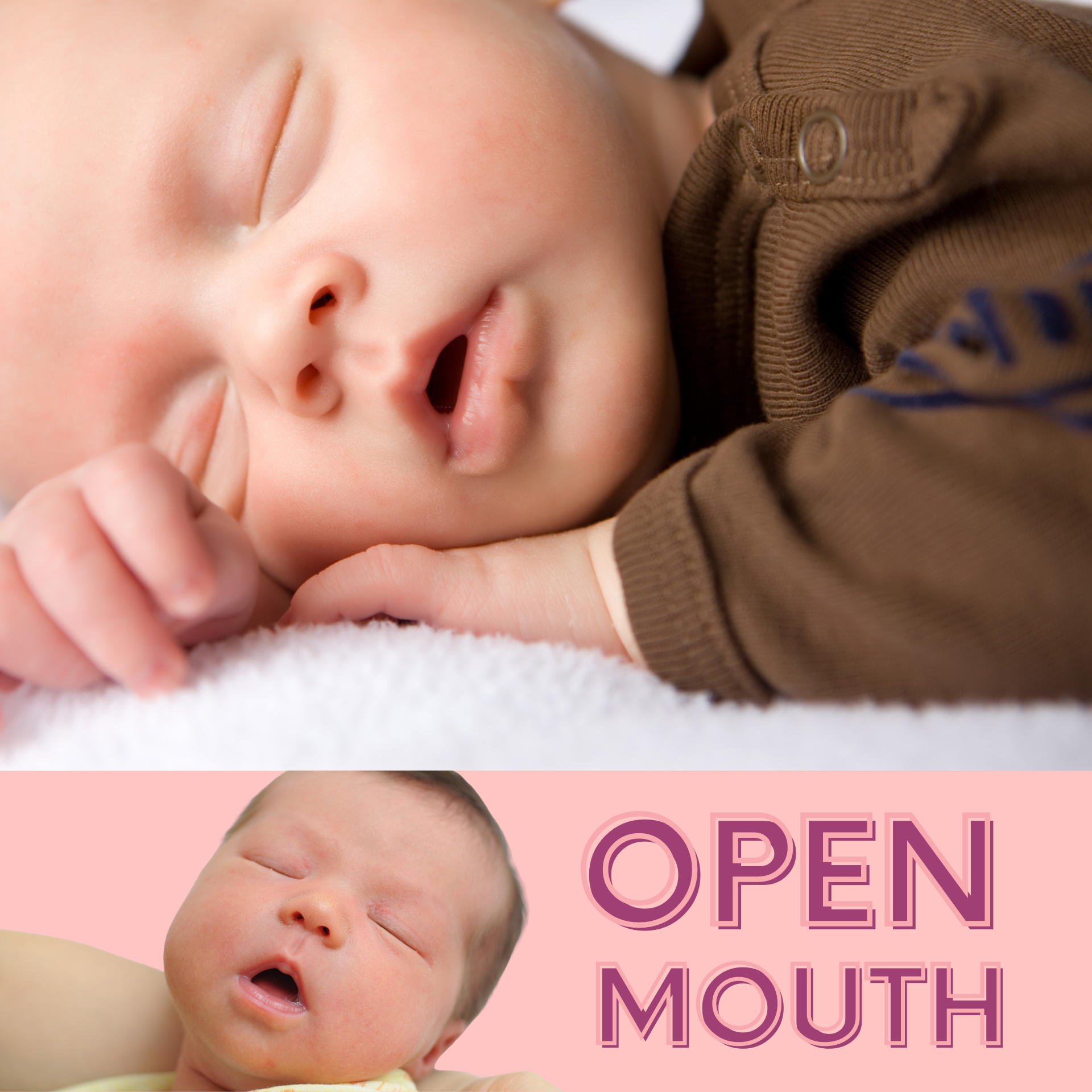 Stop Your Baby from Sleeping with Their Mouth Open